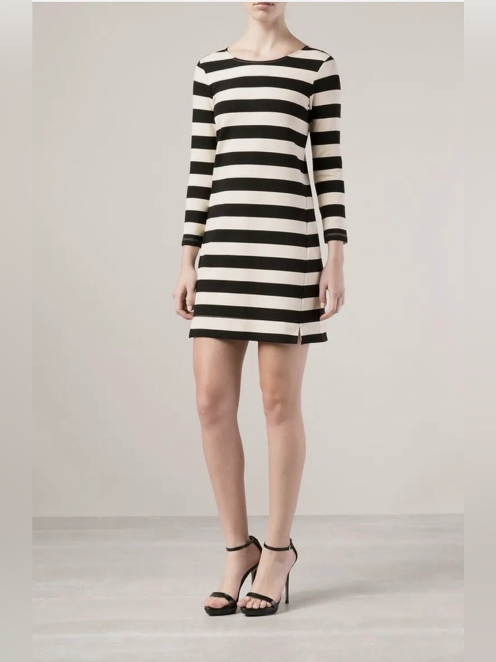 Theory Zamora Onita Striped Mini Dress